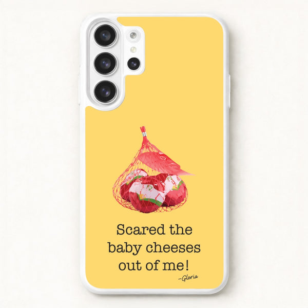 Scared The Baby Cheeses Out Of Me Phone Case for Galaxy S26 Ultra