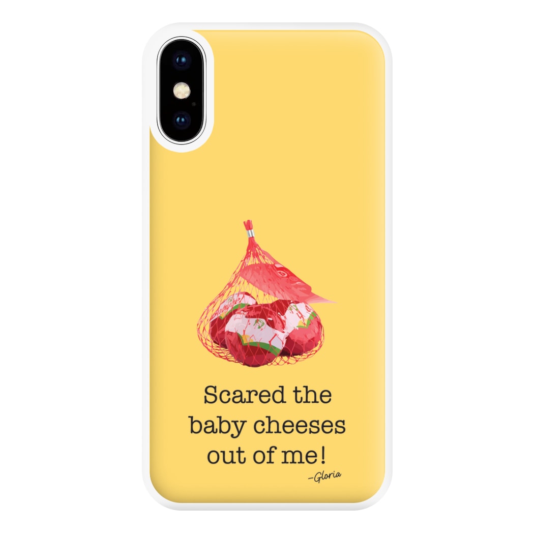 Scared The Baby Cheeses Out Of Me Phone Case for iPhone XS Max