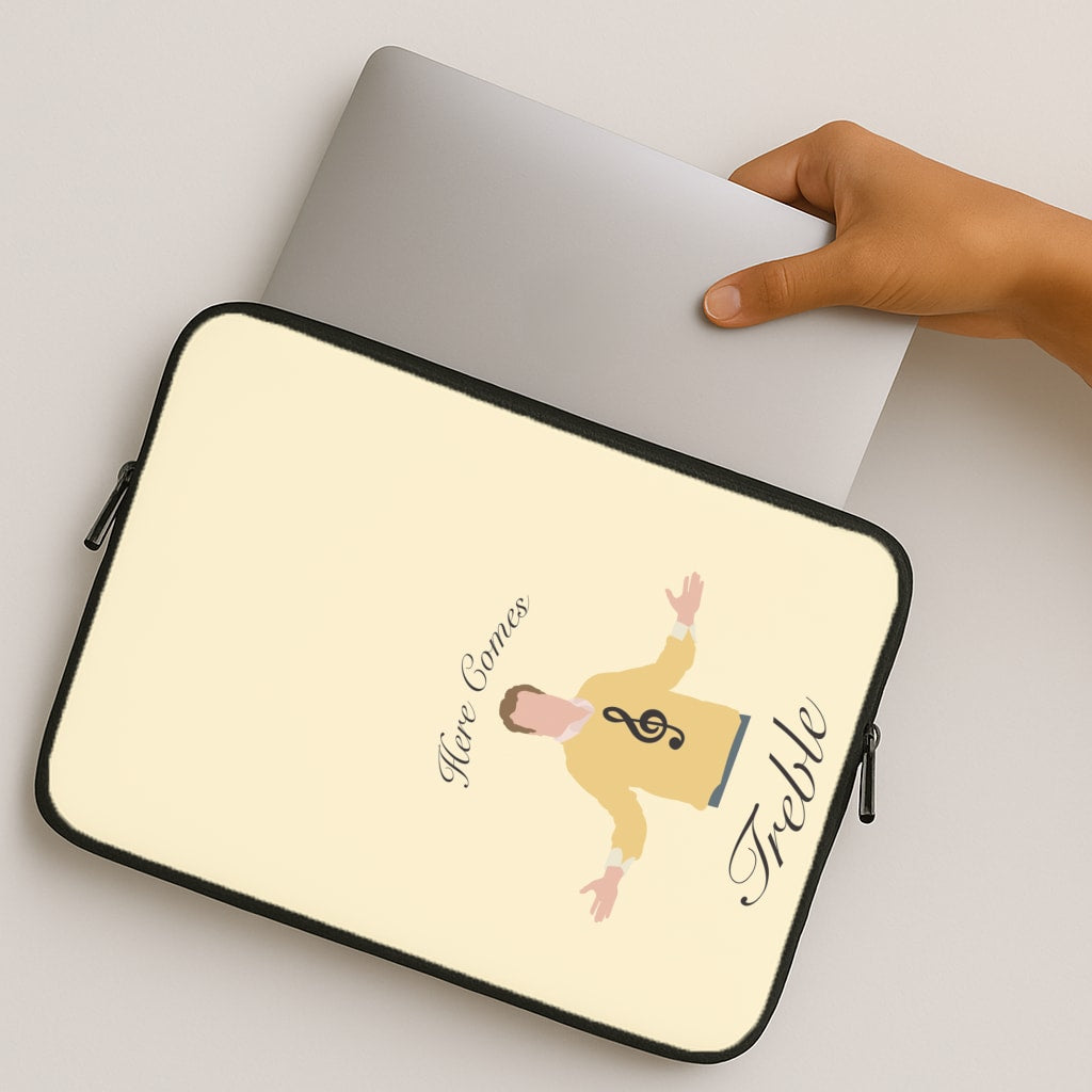 Here Comes Treble MacBook Case