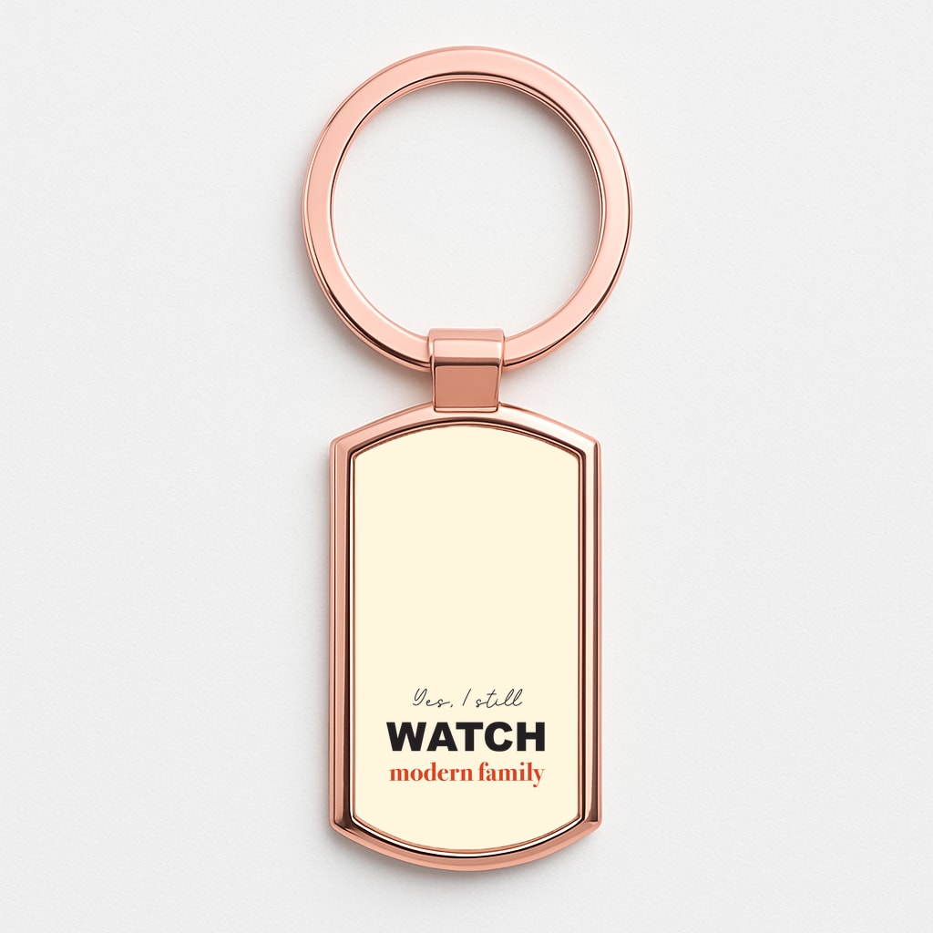Yes I still Watch Rose Gold Keyring