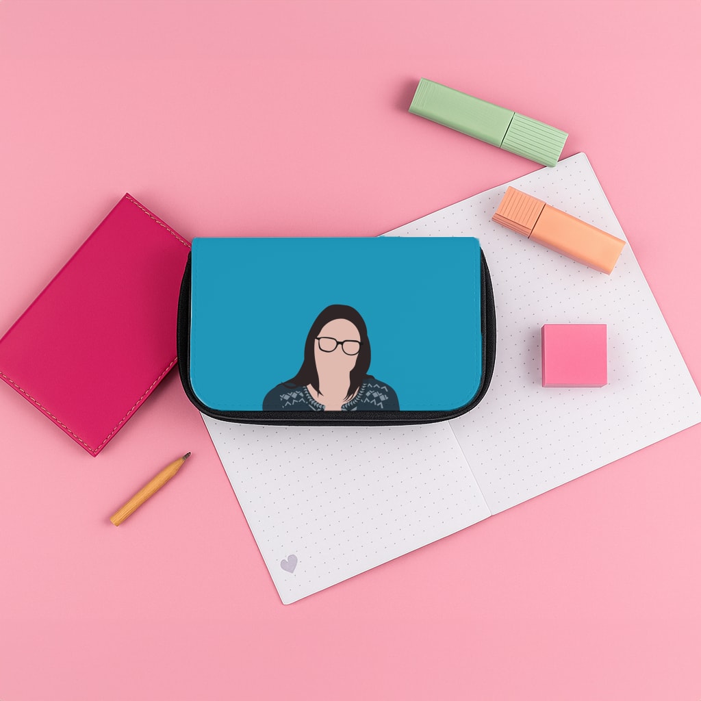 You're Never Alone, When You Have Books Pencil Case