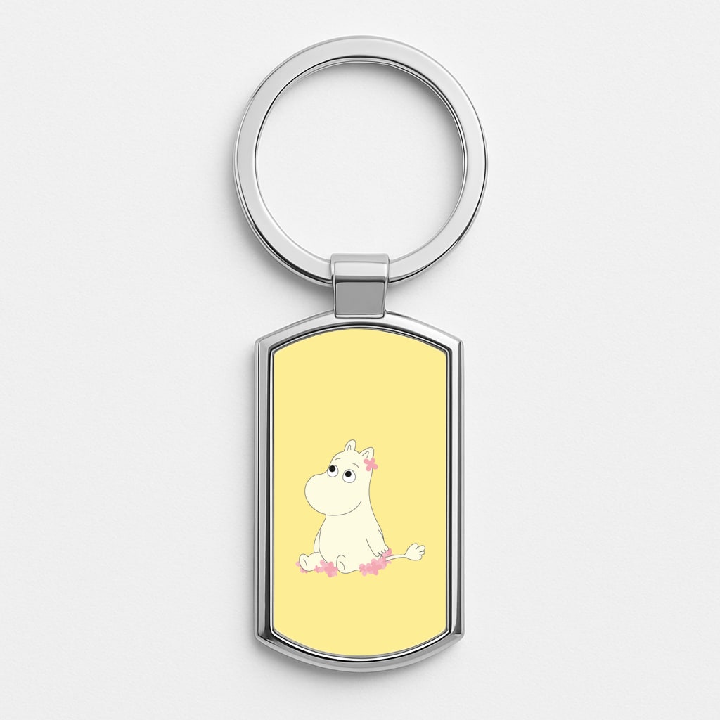 Troll Silver Keyring