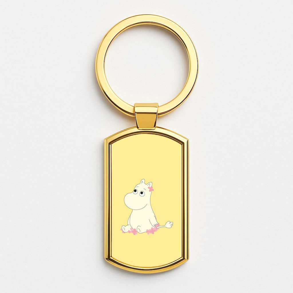 Troll Gold Keyring