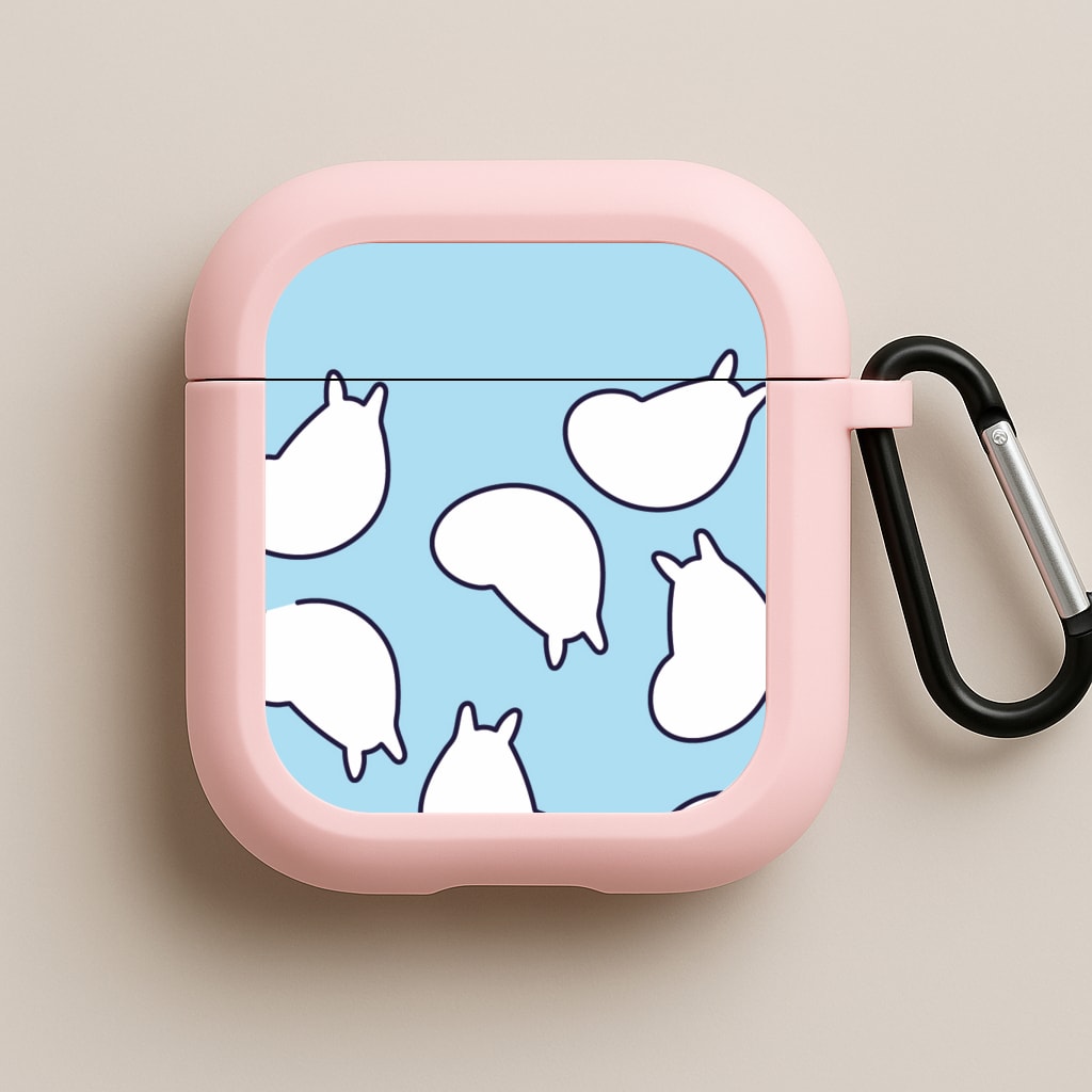 Moom Pattern Pink AirPods Case