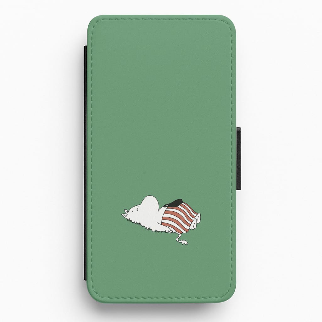 Moom On Grass Flip / Wallet Phone Case