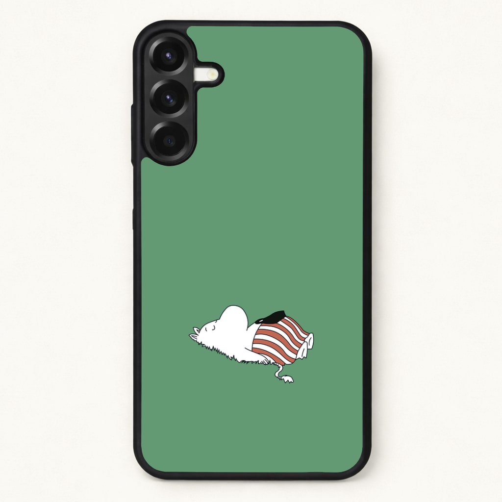 Moom On Grass Phone Case for Galaxy A17