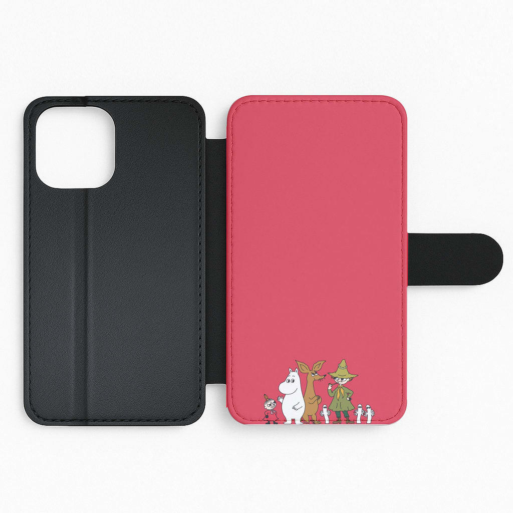 Moom Characters Flip Phone Case