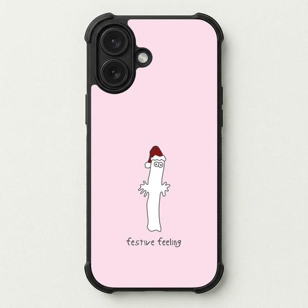 Festive Feeling Wiggly Moom Phone Case — Bumper case