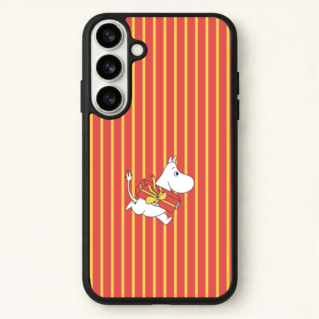 Red Present Moom Phone Case for Galaxy S26