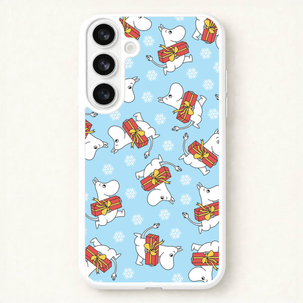 Present And Snowflakes Moom Pattern Phone Case for Galaxy S26