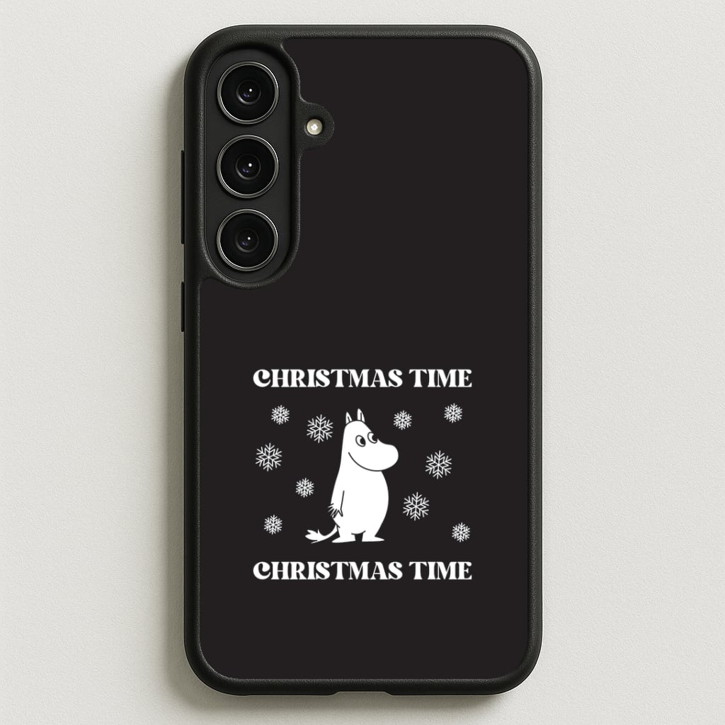 Christmas Time Moom Phone Case for Galaxy S25FE