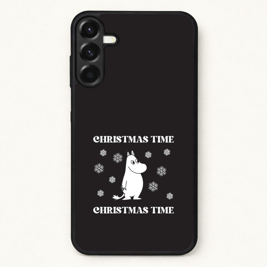 Christmas Time Moom Phone Case for Galaxy A17