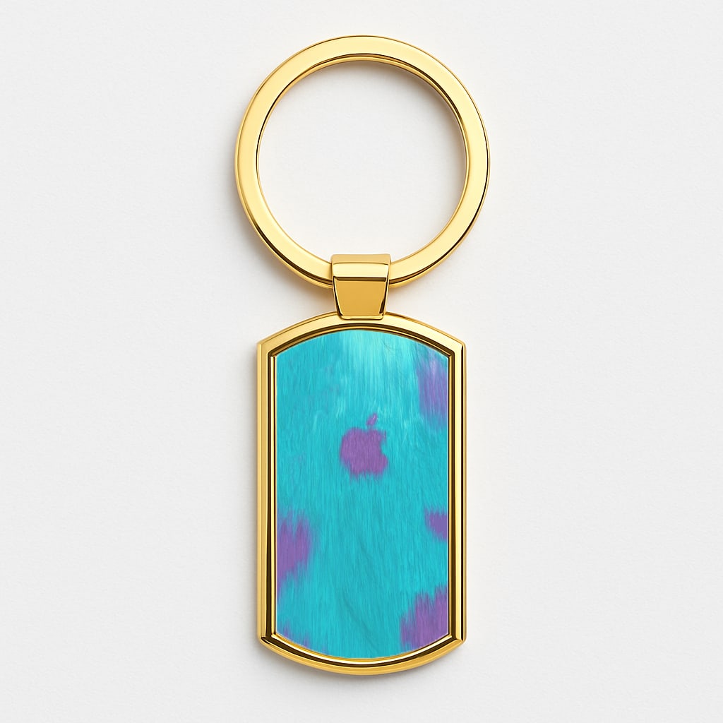 iSulley Gold Keyring
