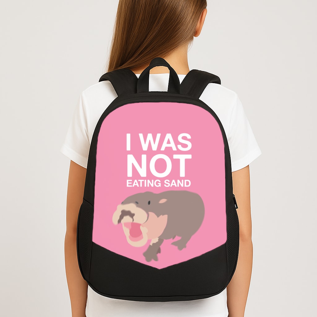 I Was Not Eating Sand Backpack