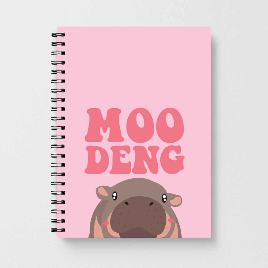 Moo Pink Notebook