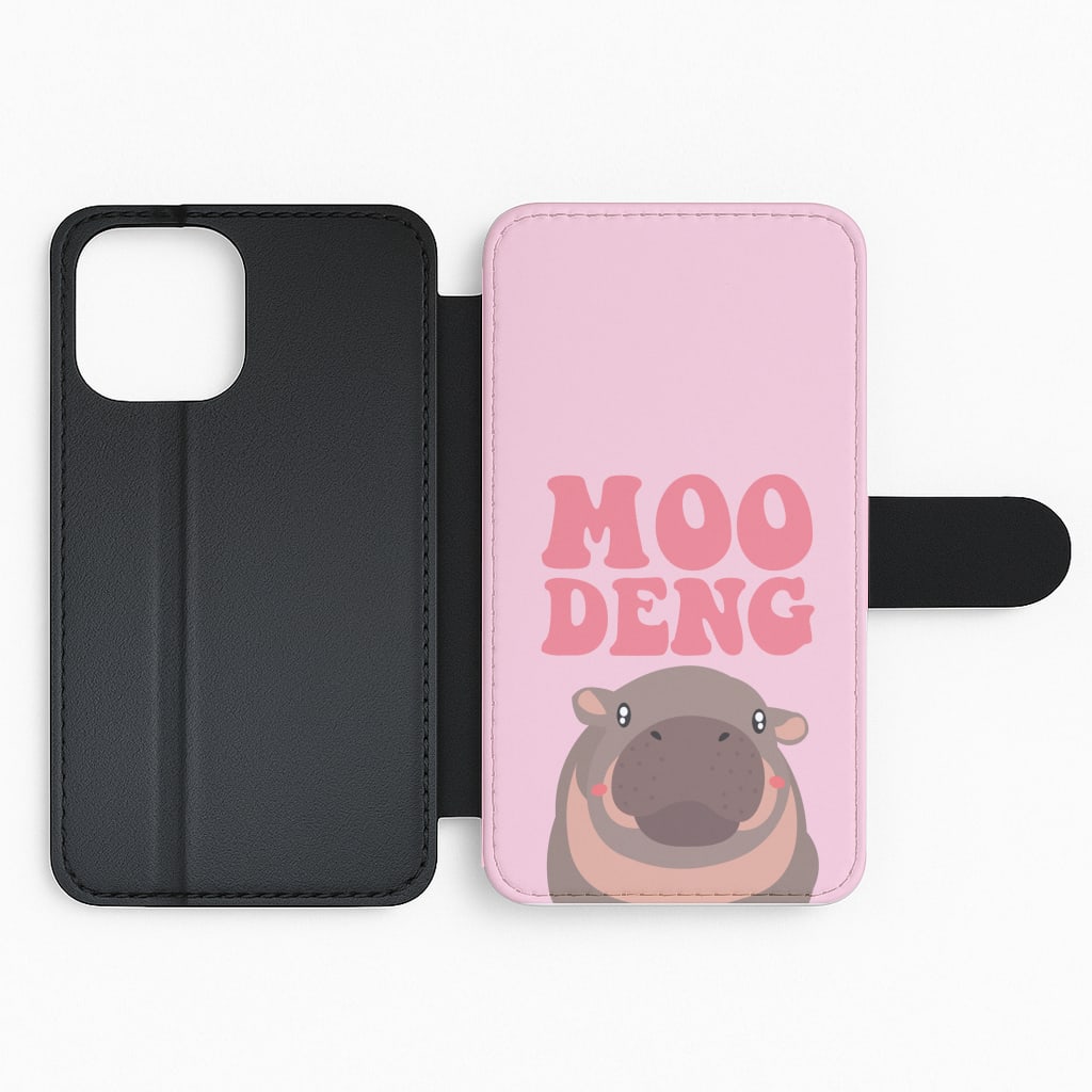 Moo Pink Flip Phone Case