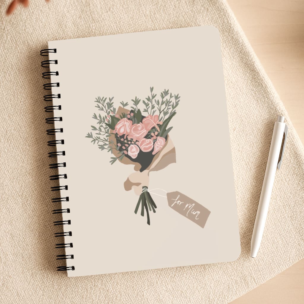 Mum Bouquet - Mother's Day Notepad
