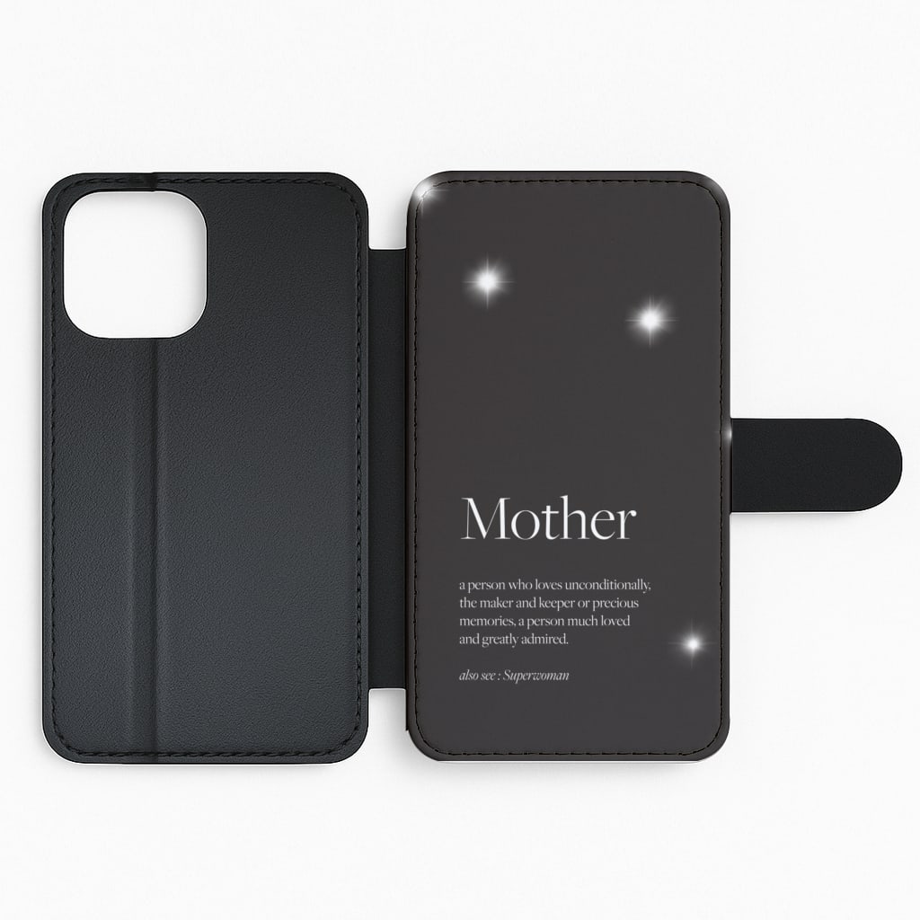 Mother Definition - Mother's Day Flip Phone Case