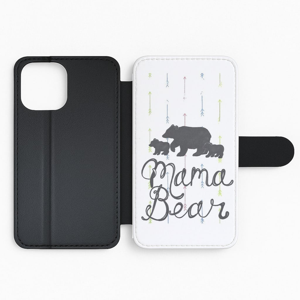 Mama Bear Flip Wallet Phone Case