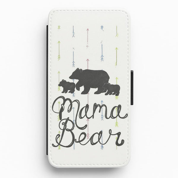 Mama Bear Flip Wallet Phone Case