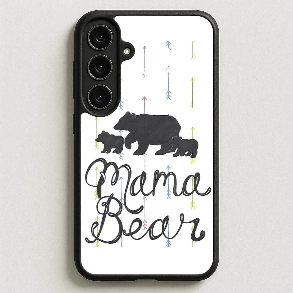 Mama Bear Phone Case for Galaxy S25FE