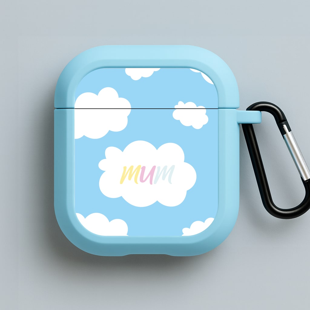 Clouds - Mothers Day Blue AirPods Case