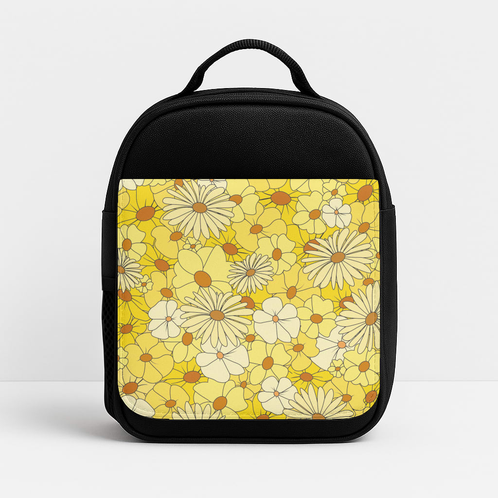 Yellow Flower Pattern - Mothers Day Lunchbox