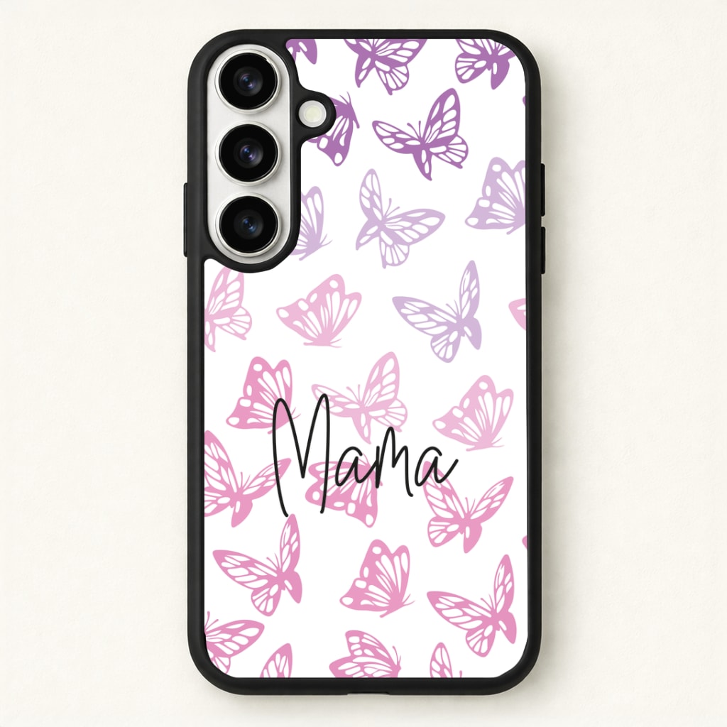 Mama Butterflies - Mother's Day Phone Case for Galaxy S26