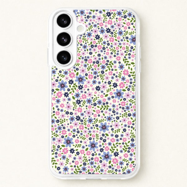 Floral Pattern - Floral Phone Case for Galaxy S26 Plus