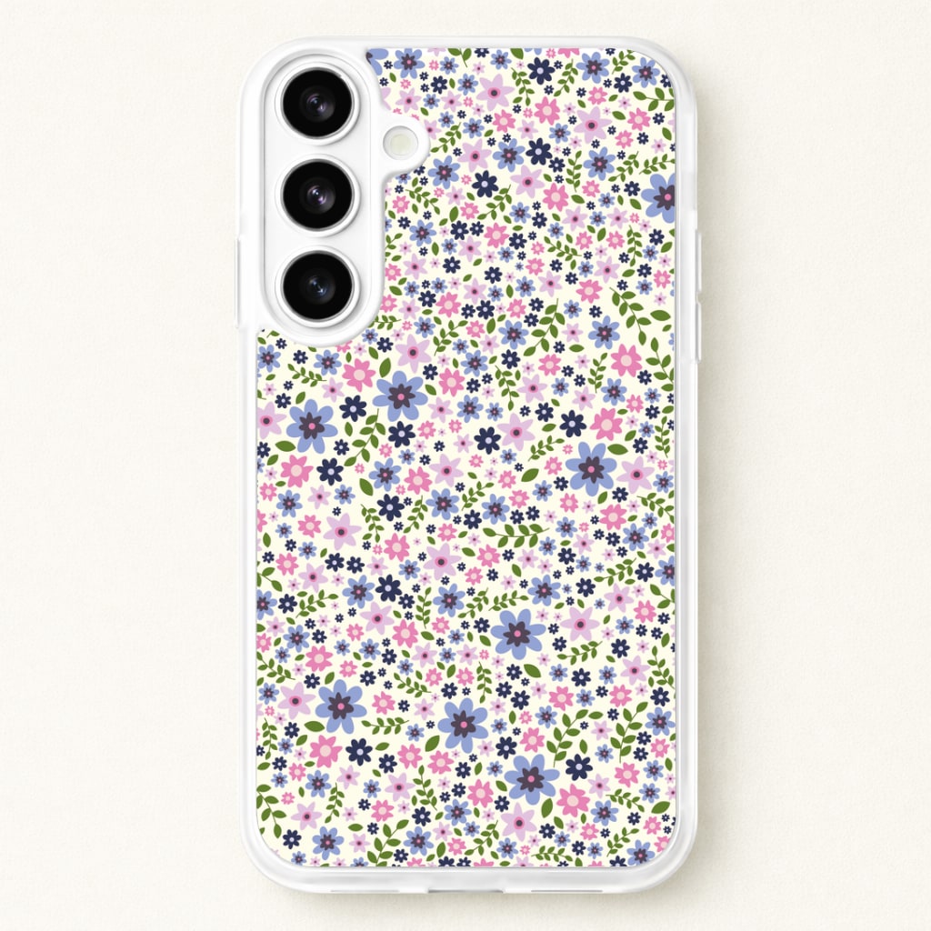 Floral Pattern - Floral Phone Case for Galaxy S26