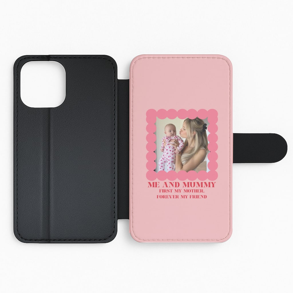 Me And Mummy - Personalised Mother's Day Flip Phone Case