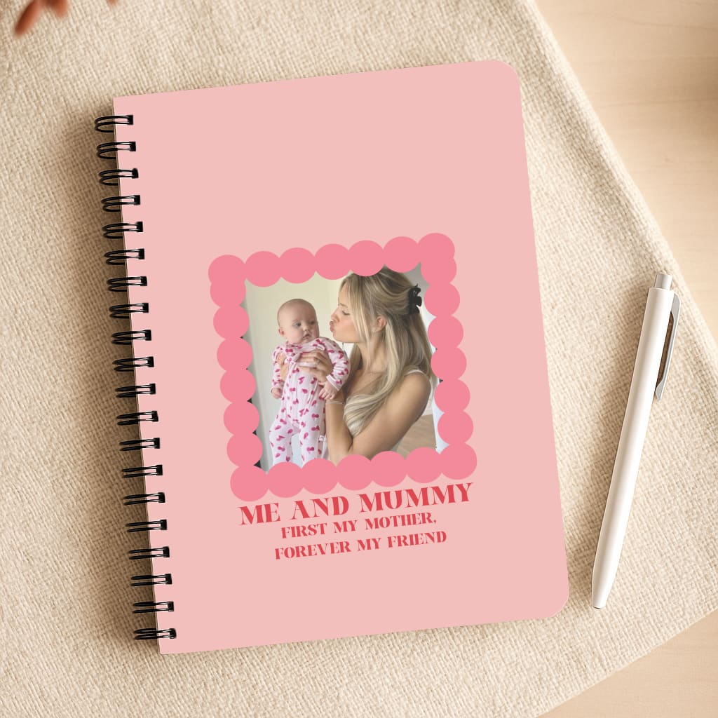 Me And Mummy - Personalised Mother's Day Notepad