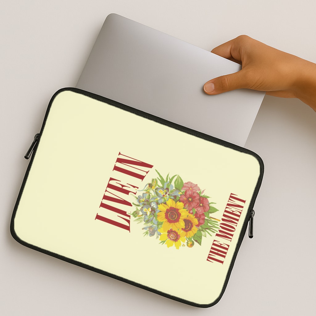 Live In The Moment MacBook Case