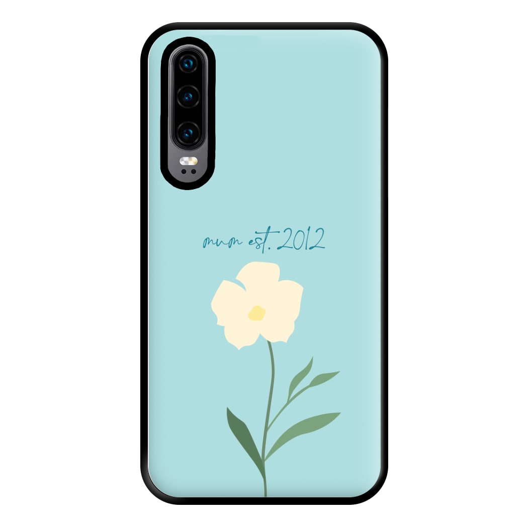 Baby Blue Mum Est Phone Case for Huawei P30