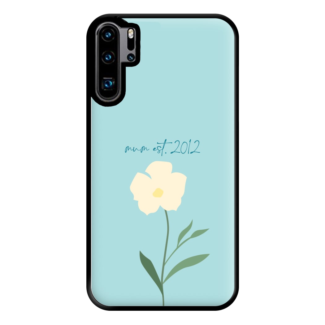 Baby Blue Mum Est Phone Case for Huawei P30 Pro