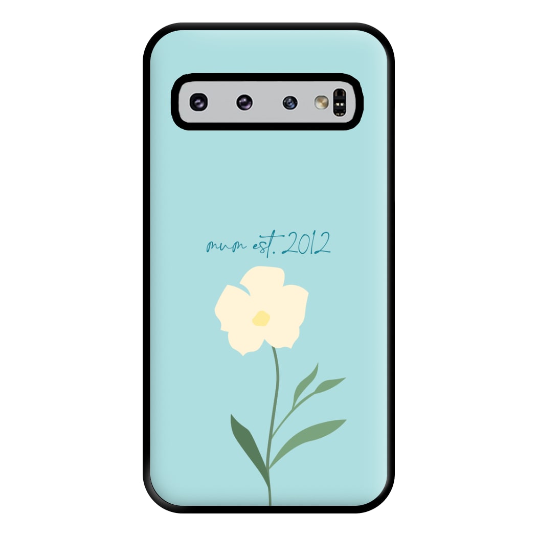 Baby Blue Mum Est Phone Case for Galaxy S10 Plus