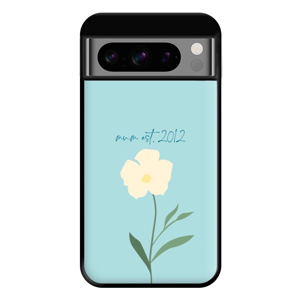 Baby Blue Mum Est Phone Case for Google Pixel 8 Pro