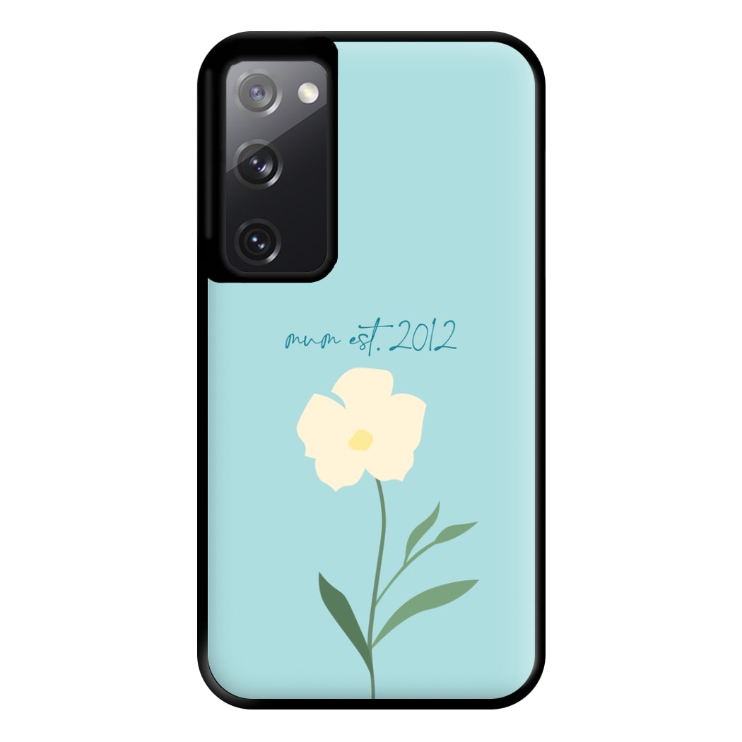 Baby Blue Mum Est Phone Case for Galaxy S20FE