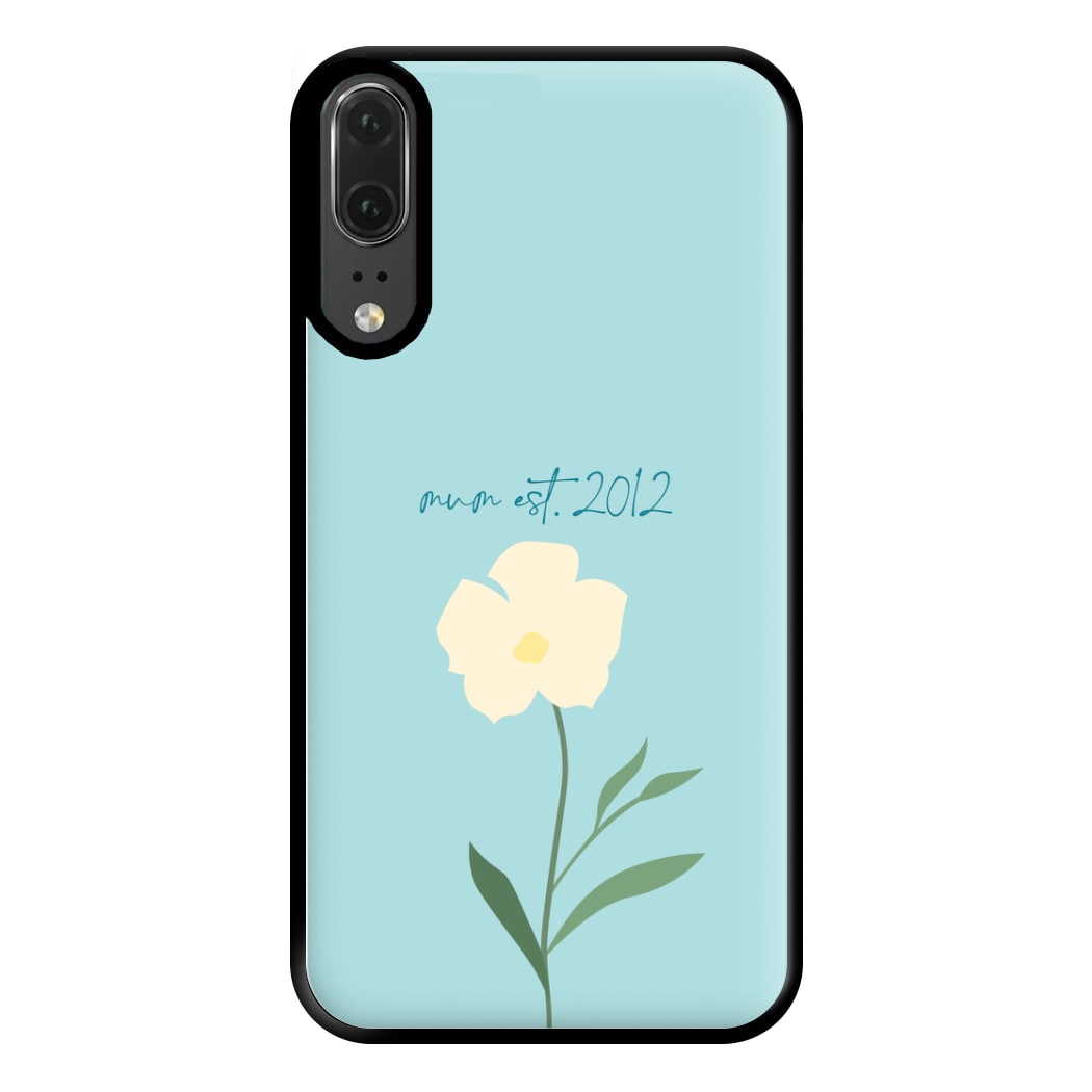 Baby Blue Mum Est Phone Case for Huawei P20