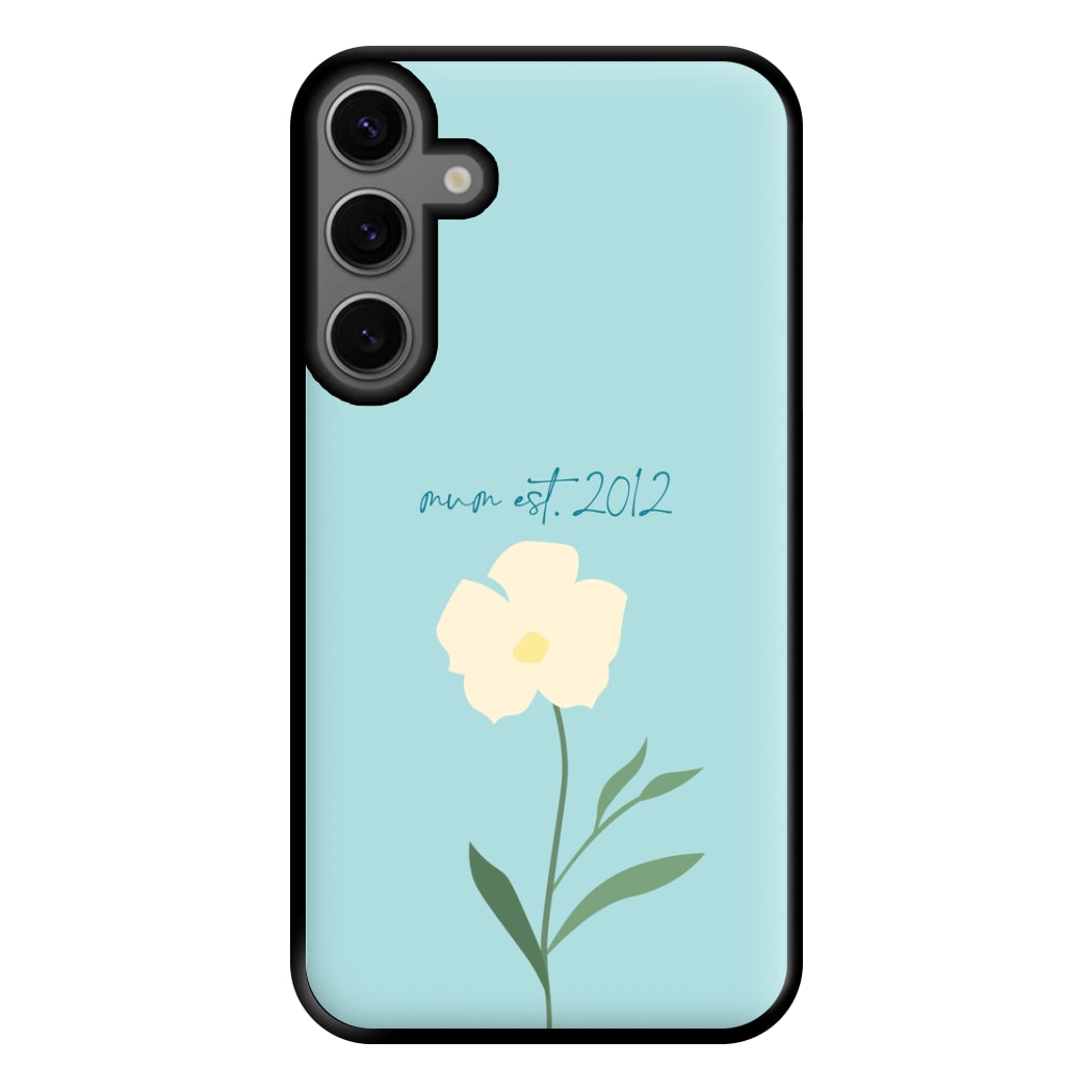 Baby Blue Mum Est Phone Case for Galaxy S23FE