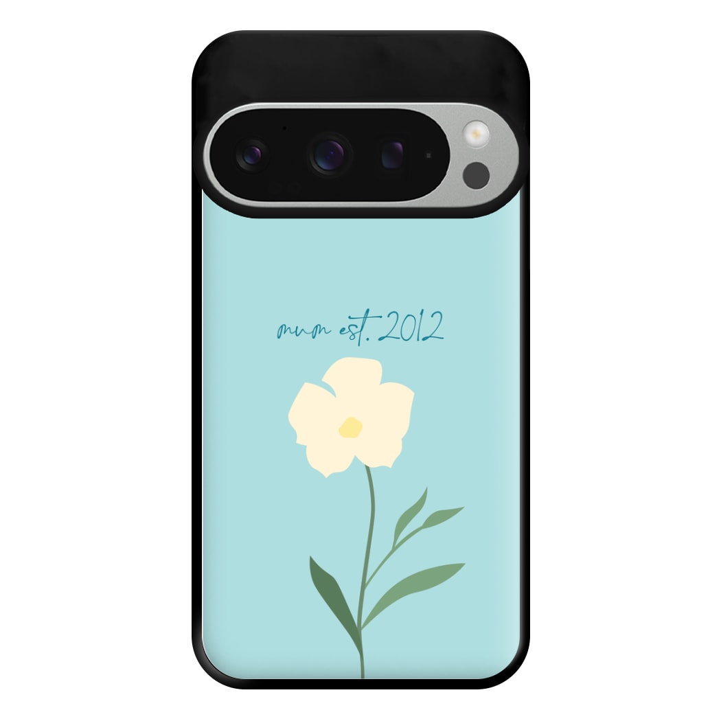 Baby Blue Mum Est Phone Case for Google Pixel 9 Pro XL