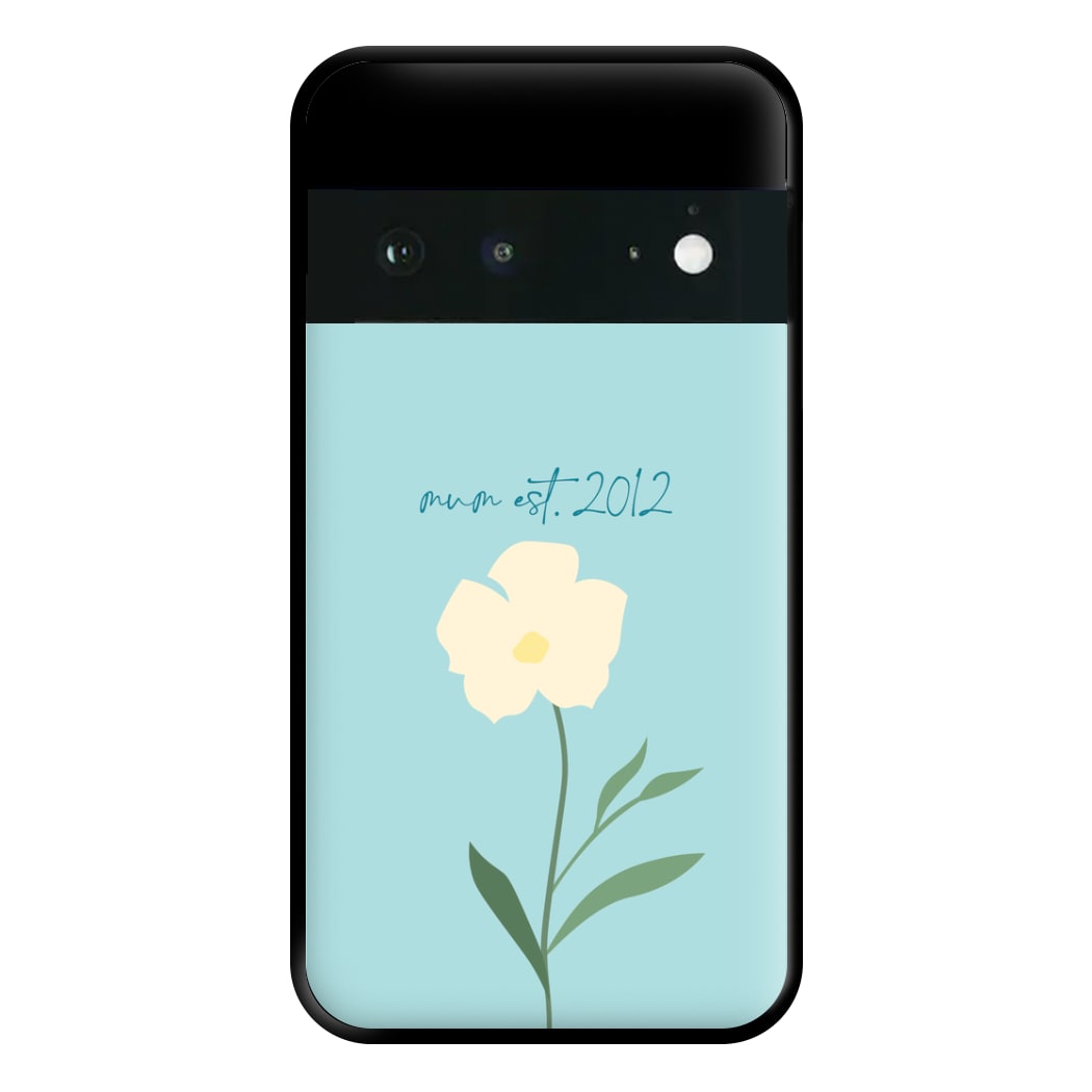 Baby Blue Mum Est Phone Case for Google Pixel 6a