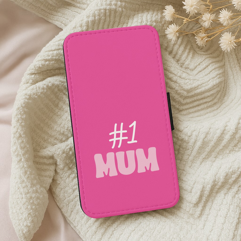 Number One Mum Wallet Phone Case