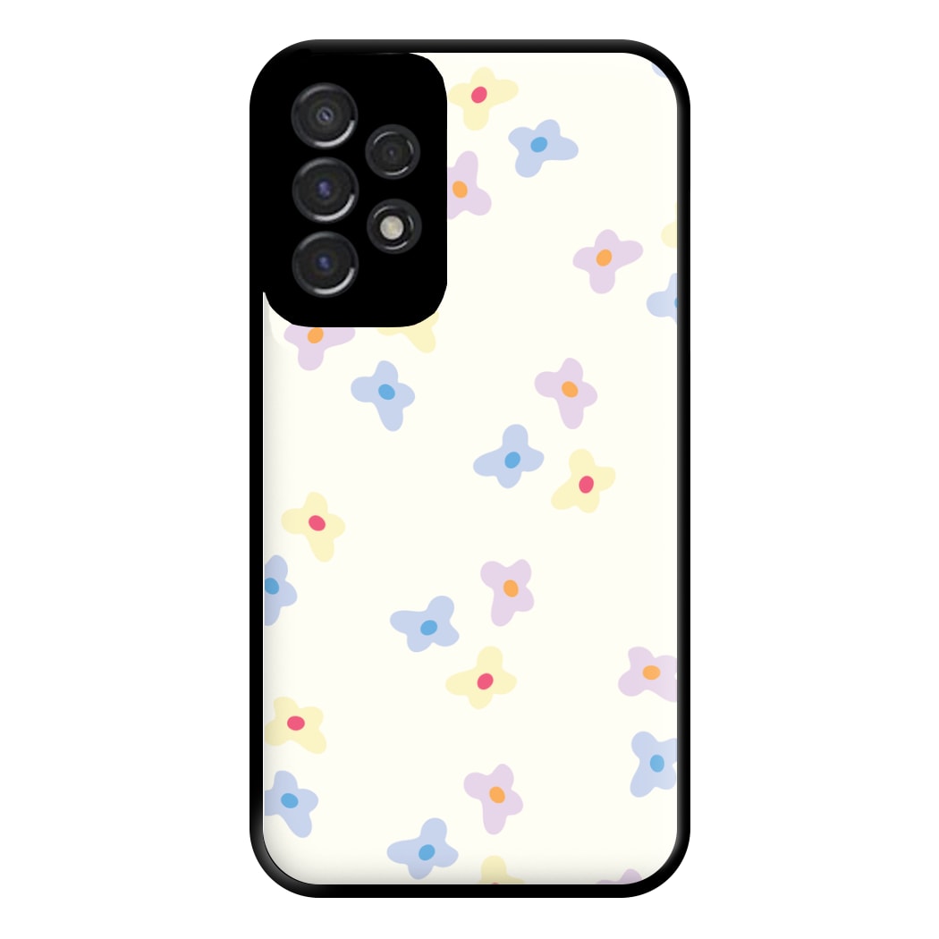 Pastel Flowers Pattern Phone Case for Galaxy A53