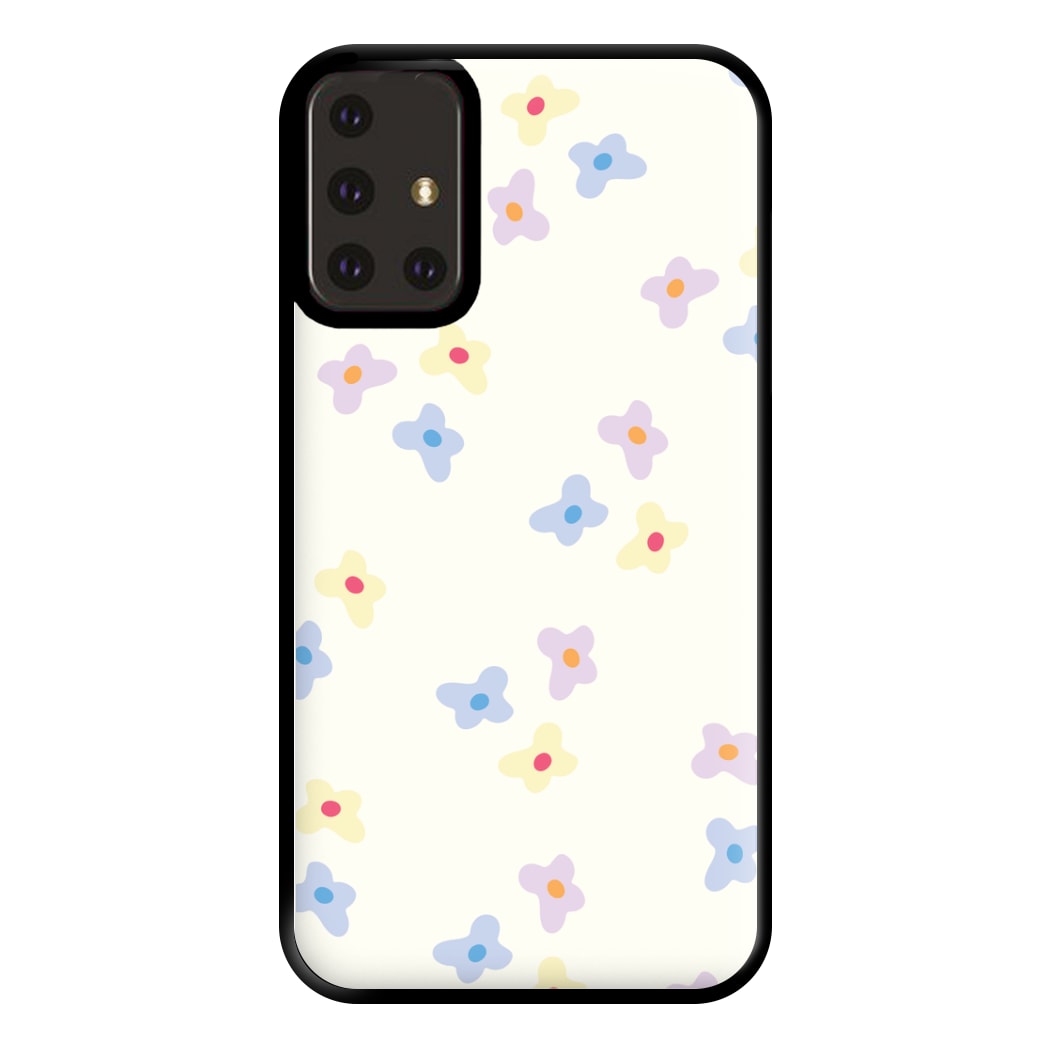 Pastel Flowers Pattern Phone Case for Galaxy A71