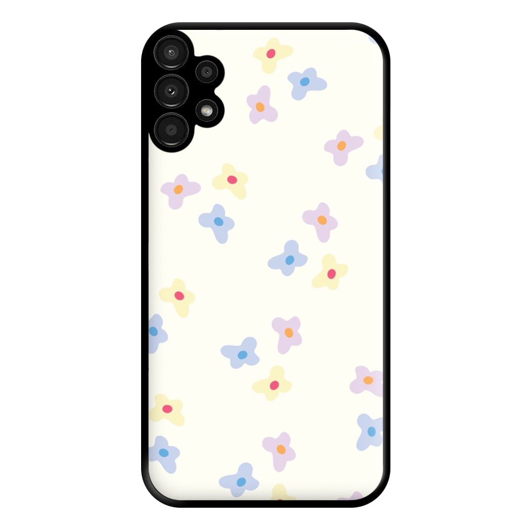 Pastel Flowers Pattern Phone Case for Galaxy A13