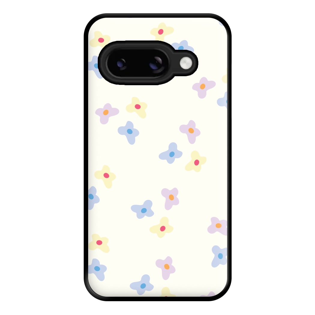 Pastel Flowers Pattern Phone Case for Google Pixel 8a