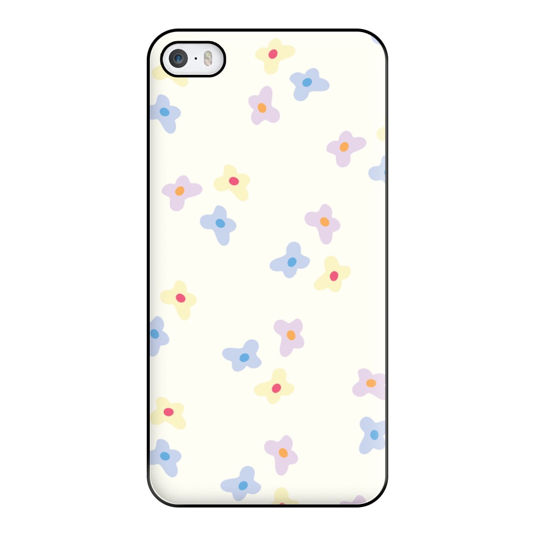 Pastel Flowers Pattern Phone Case for iPhone 5 / 5s / SE 2016