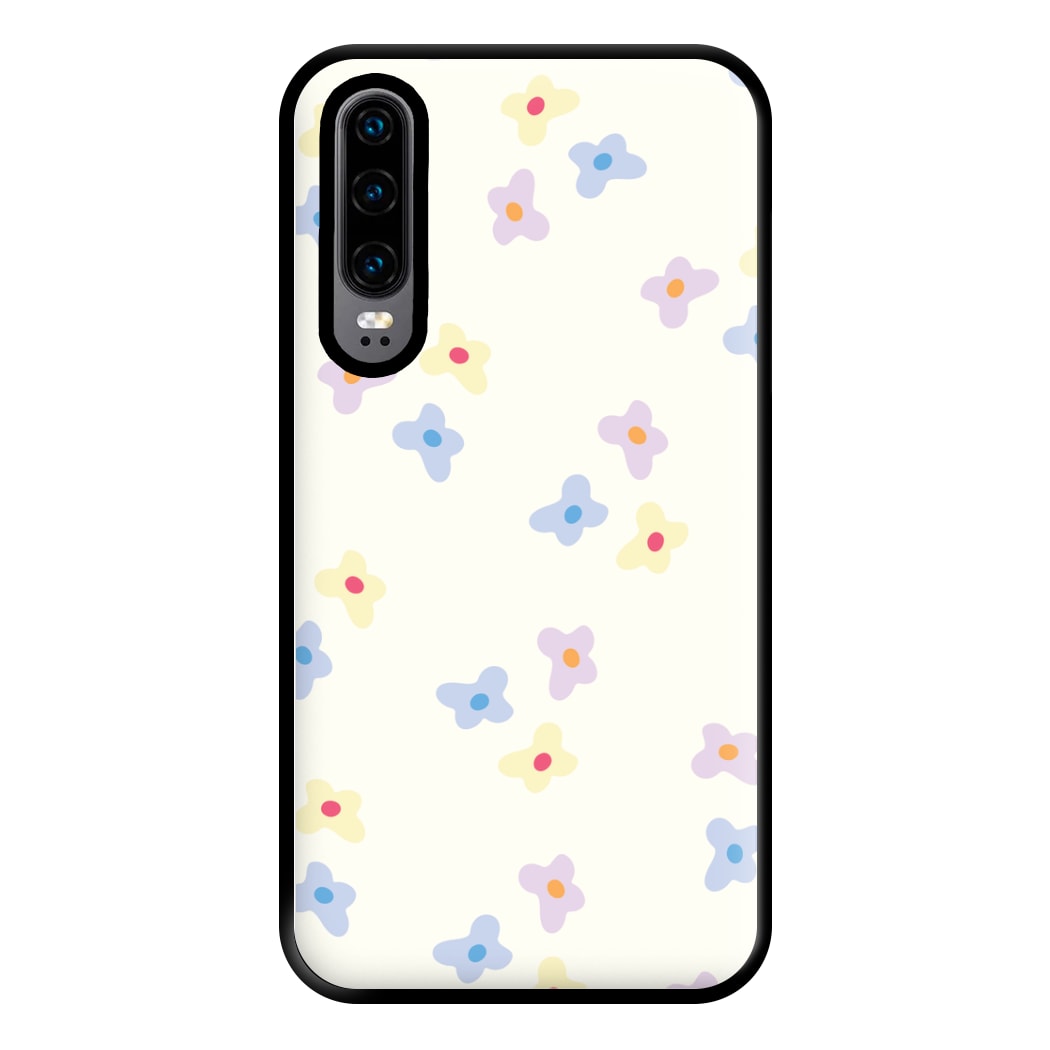 Pastel Flowers Pattern Phone Case for Huawei P30