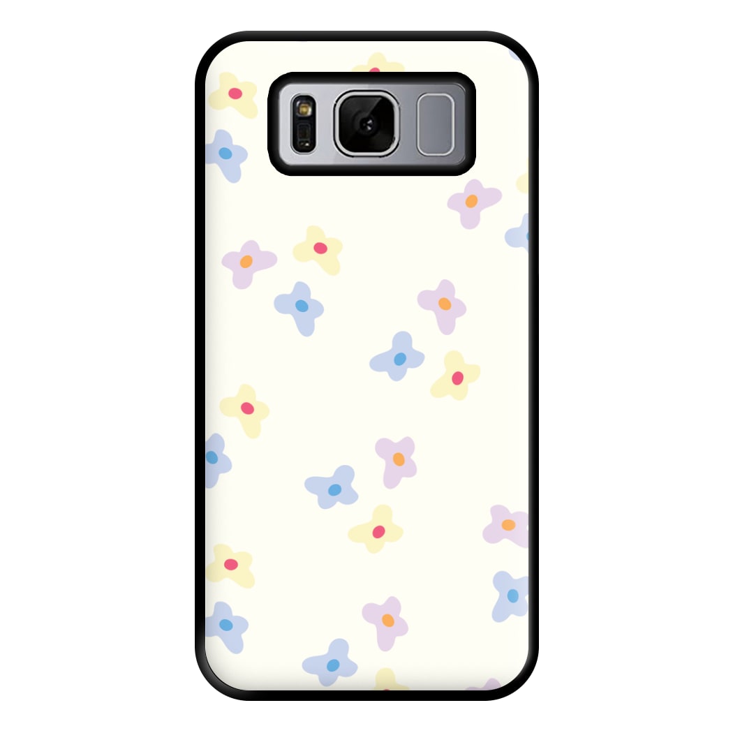 Pastel Flowers Pattern Phone Case for Galaxy S8 Plus